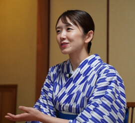 株式会社陣屋　接客主任　紺野 愛子さん